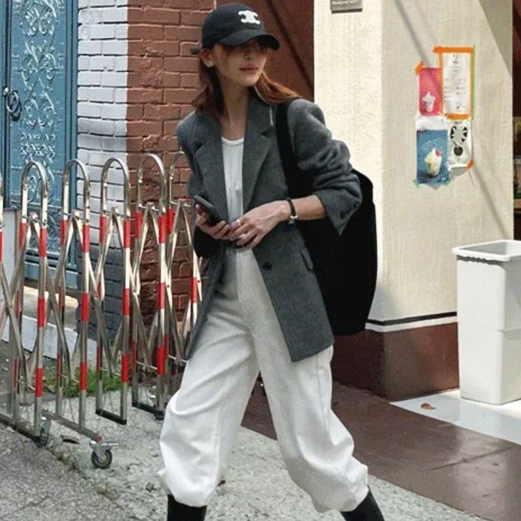 위드니노(WITH NINO) CLASSY 울자켓 새상품--0