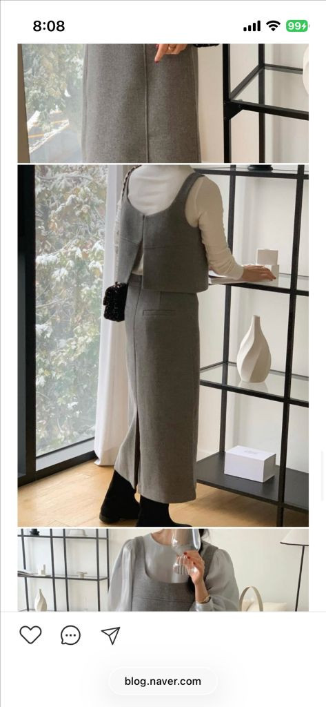 울 베스트 스커트 셋업 팔아요--1