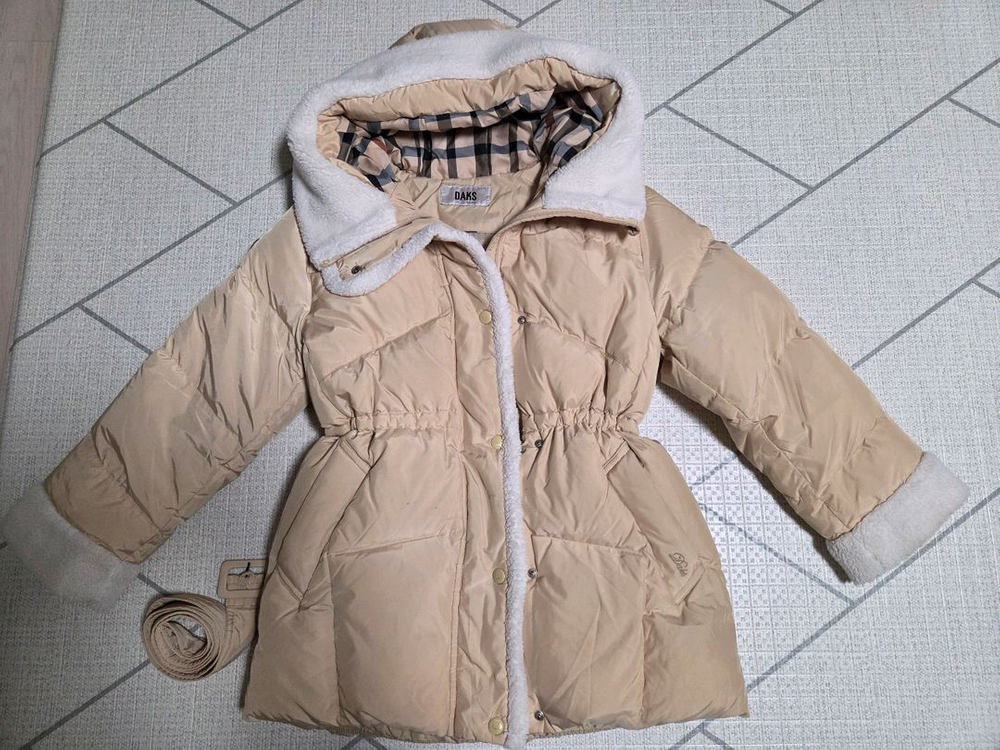 닥스 키즈 여아 패딩 150사이즈--0