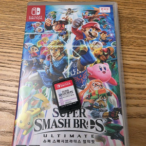 닌텐도스위치 슈퍼스매시브라더스얼티밋 타이틀