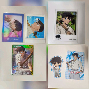 명탐정코난 오키타 소시 파샤코레 tcg 카드 메세지 카드 세트 이미지