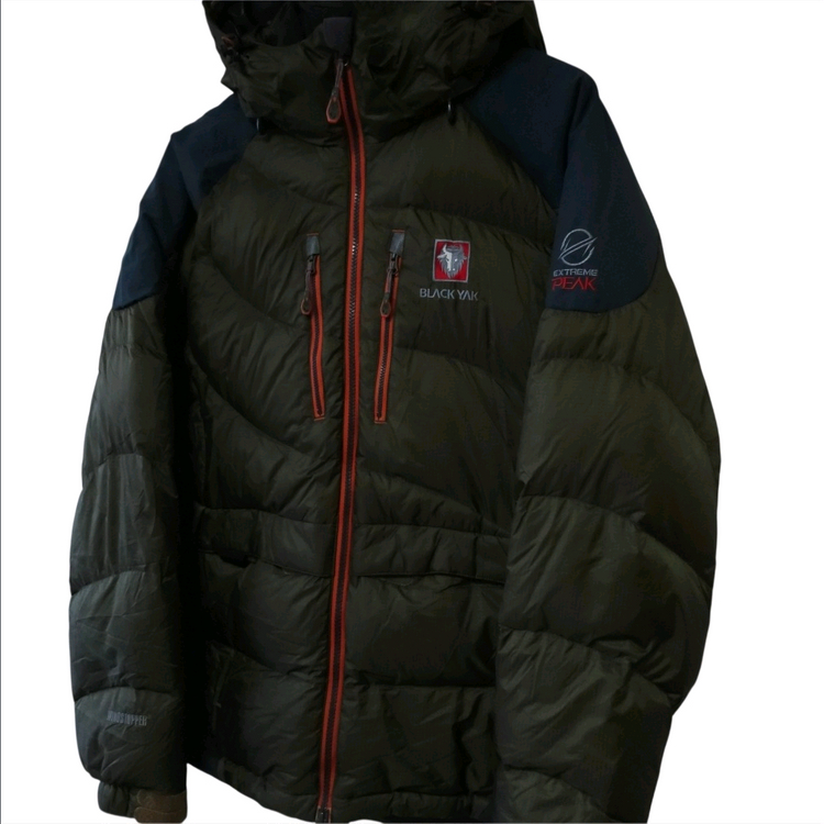 블랙야크 구스다운패딩잠바 100-105 거위턱점퍼 파카 이미지
