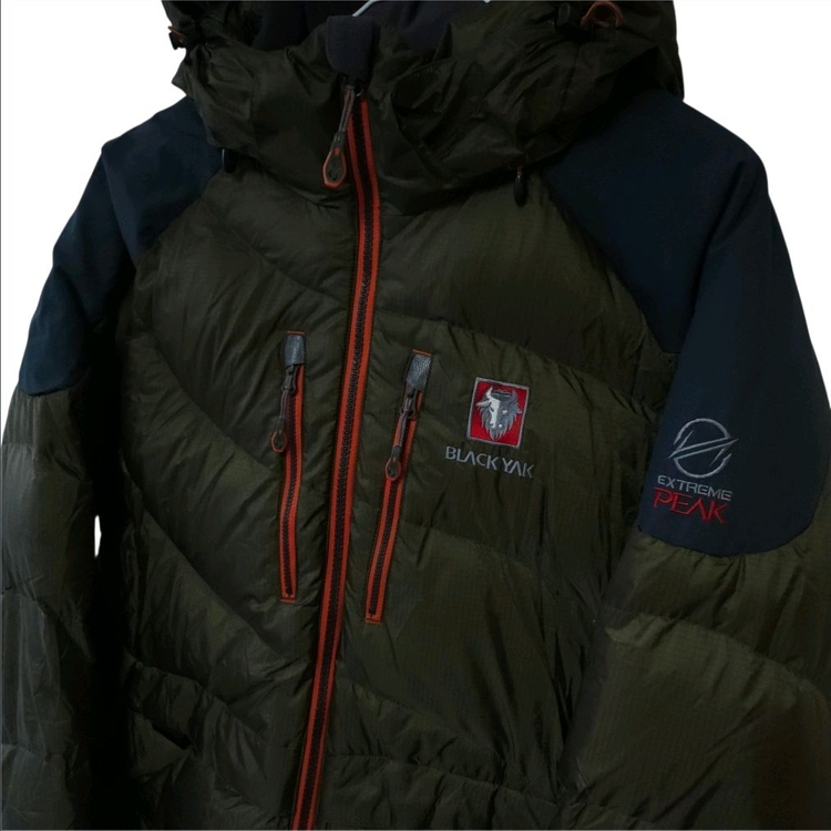 블랙야크 구스다운패딩잠바 100-105 거위턱점퍼 파카 이미지