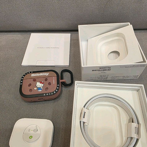 애플 에어팟 프로 2세대 헬로키티 케이스 포함