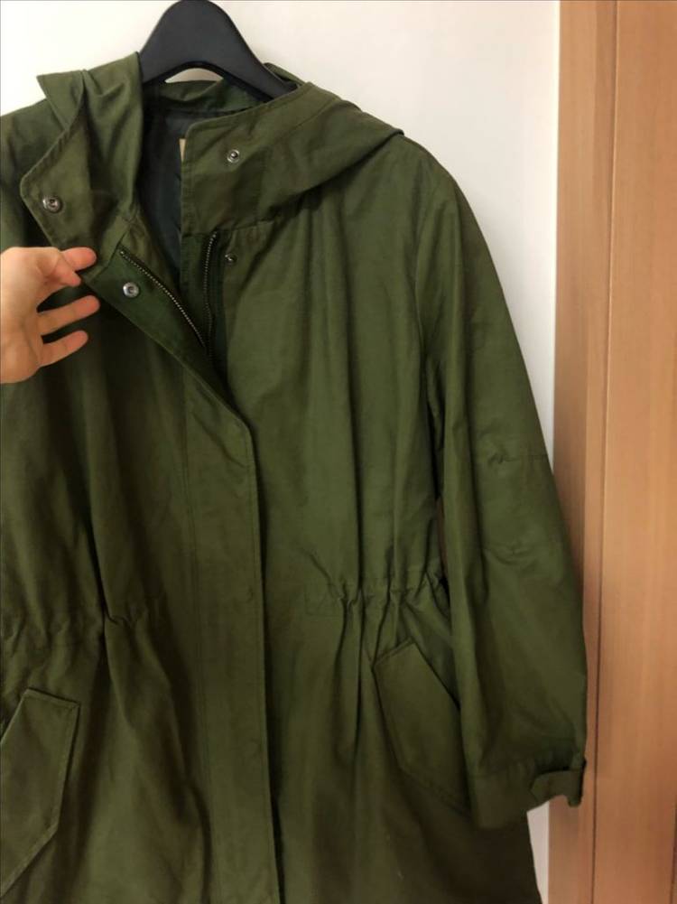 빈폴 레이디스 20년 40만원대 고퀄 탄탄 바스락 바람막이 사파리야상점퍼--9