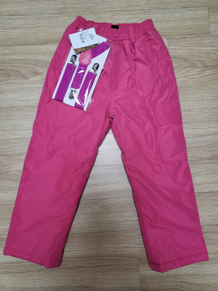 6세 썰매 스키 바지 + 방수 털 장갑 덤--1