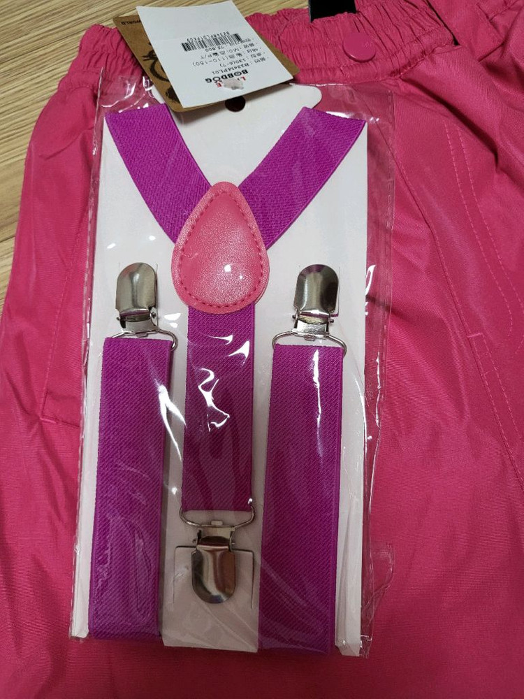 6세 썰매 스키 바지 + 방수 털 장갑 덤--3