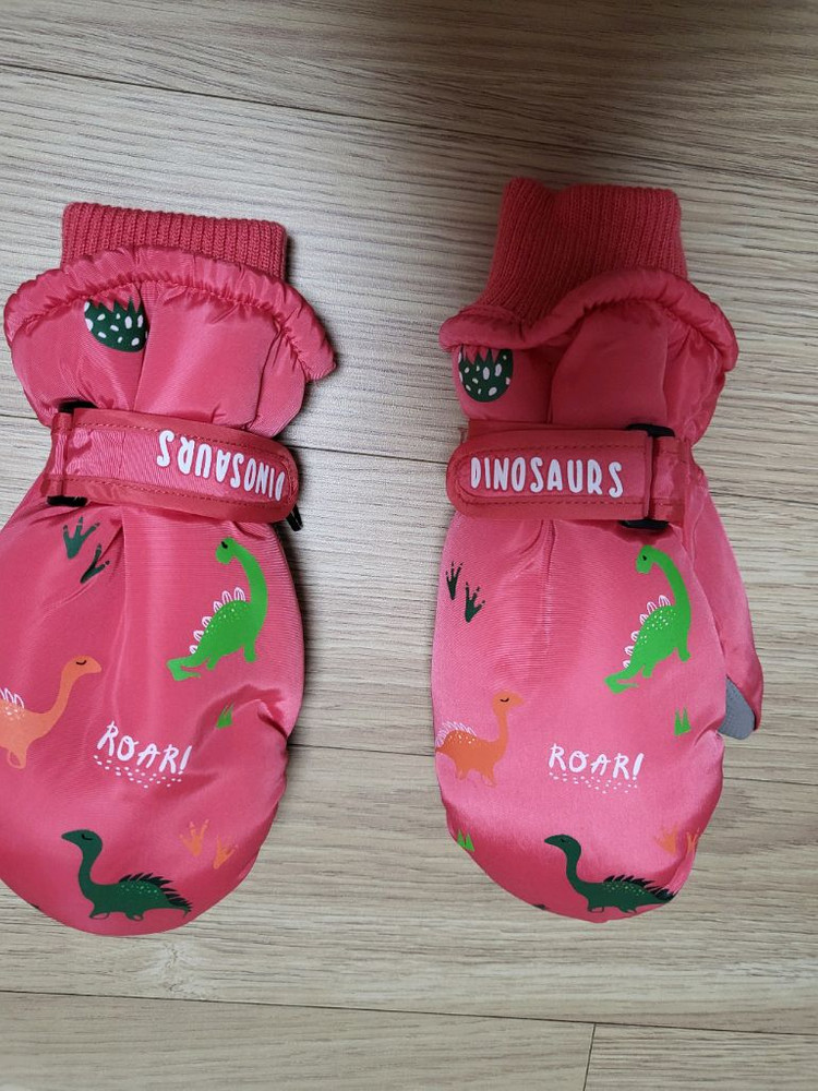 6세 썰매 스키 바지 + 방수 털 장갑 덤--5