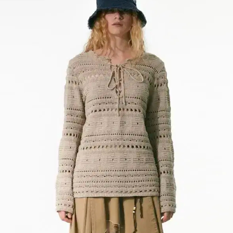 더오픈프로덕트(TheOpen Product) 포인텔 코튼니트 프리사이즈--0