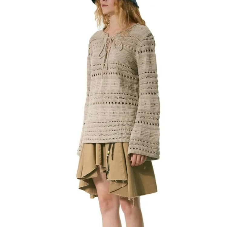 더오픈프로덕트(TheOpen Product) 포인텔 코튼니트 프리사이즈--1