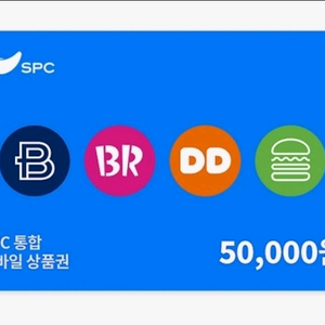 SPC 모바일상품권 5만원권