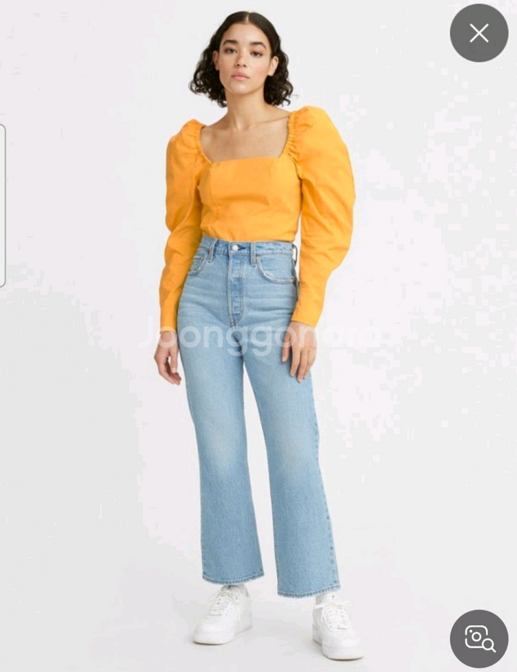 리바이스 A1967-0002 립케이지크롭부츠컷 26--0