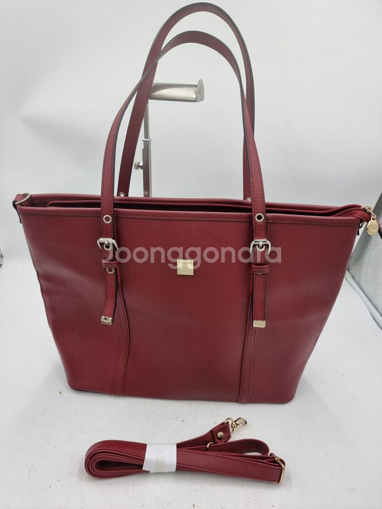 니꼴밀러 사피아노가죽 쇼퍼백--0