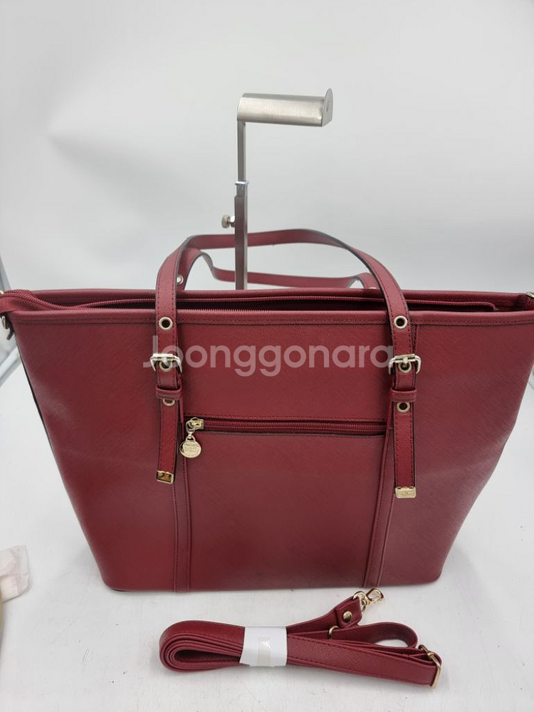 니꼴밀러 사피아노가죽 쇼퍼백--1