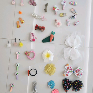 새제품 포함 여아 머리핀 일괄 만원 드림