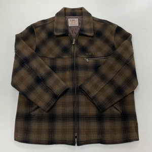 LEE 리 90s 빈티지 체크 모직자켓