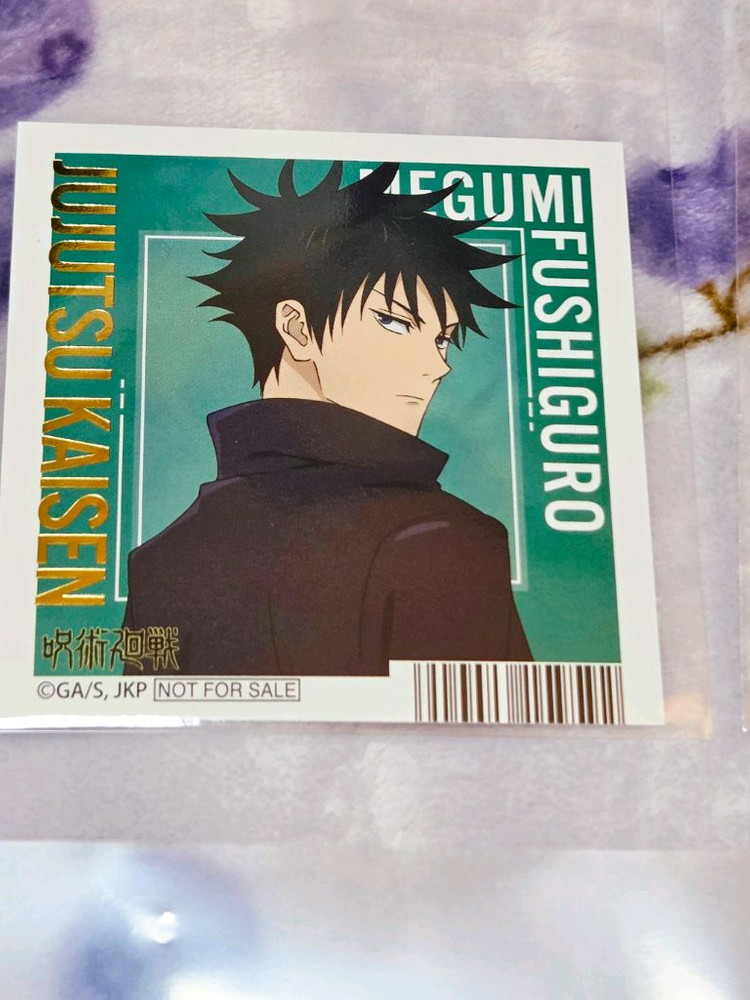 [일괄] 주술회전 애니메이트 특전 카드 엽서 유지 메구미 노바라 유메노--4