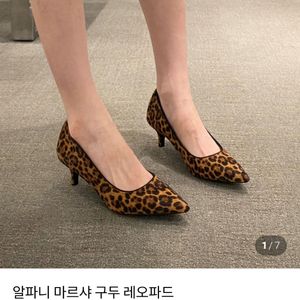 (새상품)알파니마르샤 송치호피구두 이미지