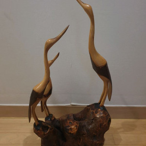 빈티지 원목 조각작품새, 인테리어 (인천)