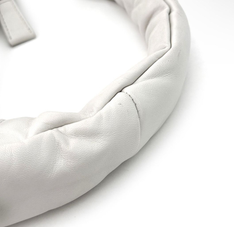 프라다 패딩 소프트 나파 미니백 핸드백 크로스백 화이트--7