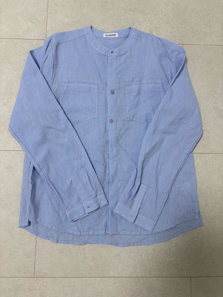 테일스쿱 린넨 7부셔츠 키즈--3