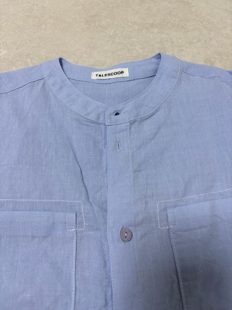 테일스쿱 린넨 7부셔츠 키즈--4
