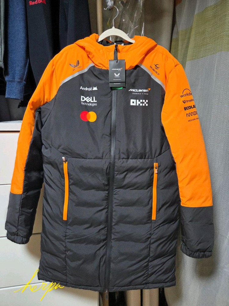 F1 맥라렌 패딩 자켓 S--4