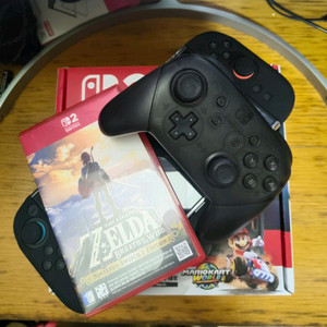 스위치2 +젤다 야숨(스위치2버전) + 프로콘1 판매 합니다.