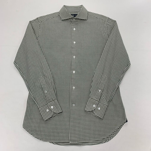 맨온더분 슬림핏 깅엄체크 셔츠 남방 (100)