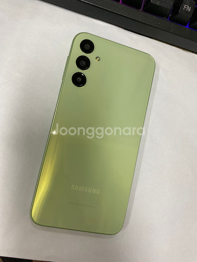 갤럭시A24 SK 그린 AA급 128GB 무잔상 자녀폰 세컨폰 업무폰 205761--0