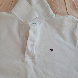 타미힐피거 골프 흰색 카라티 US S/EU M