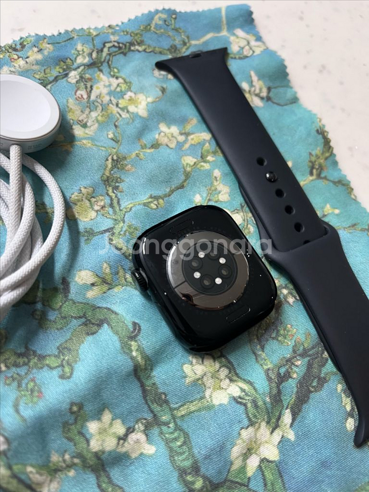 애플워치10 42mm 제트블랙 S급--2