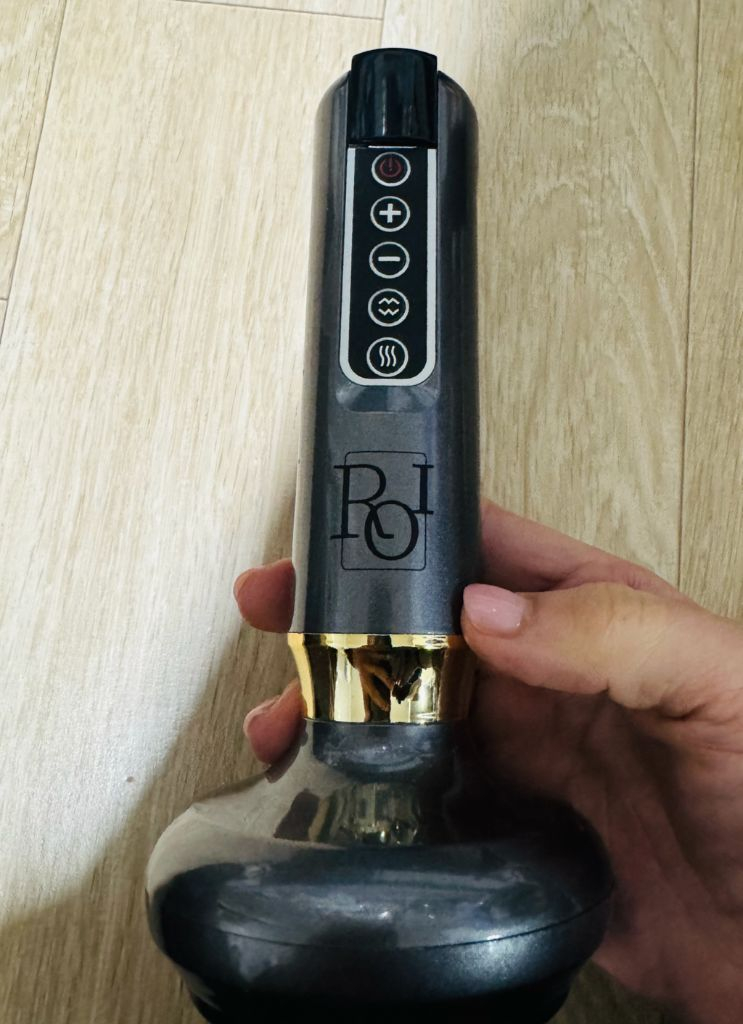 로이코스메틱 정품 업센다 온열 바디 관리기 + 업센다오일 세트 / 에스테틱용 (지흡후 바본관리)--3