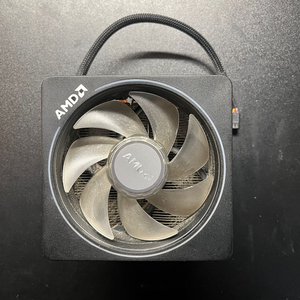 AMD 라이젠 CPU 레이스 프리즘 쿨러 RGB 조명 AM4소켓용