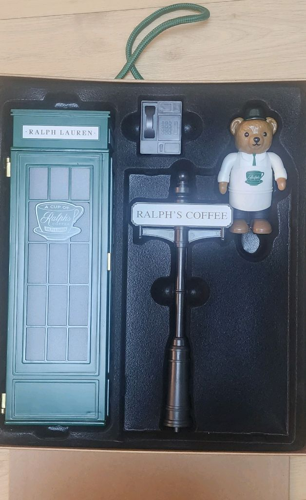 랄프스커피 한정판 폴로베어무드등--1