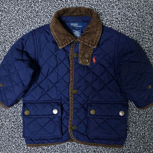 [무료배송][9M]폴로 키즈 누빔 자켓 경량 패딩 이미지