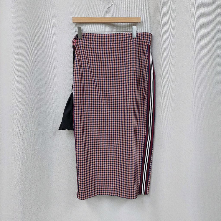 모조에스핀 체크 스커트--0