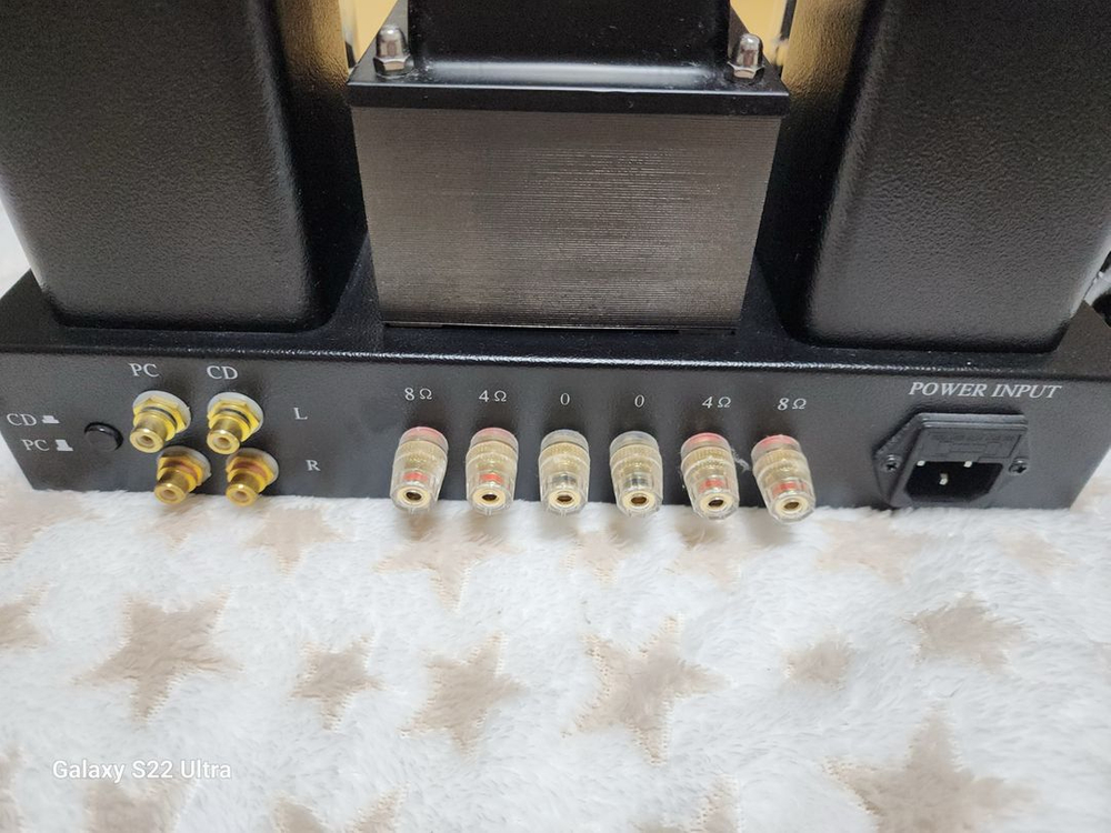 BOYUU. A9 BYA9 EL34 Tube Amp.파손기스없음.램프에전원들어옴.사용법을몰라서작동상태확인불가--5
