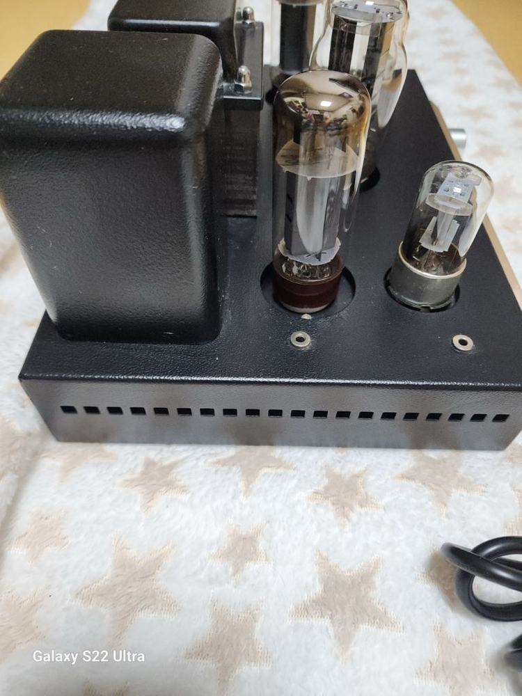 BOYUU. A9 BYA9 EL34 Tube Amp.파손기스없음.램프에전원들어옴.사용법을몰라서작동상태확인불가--6