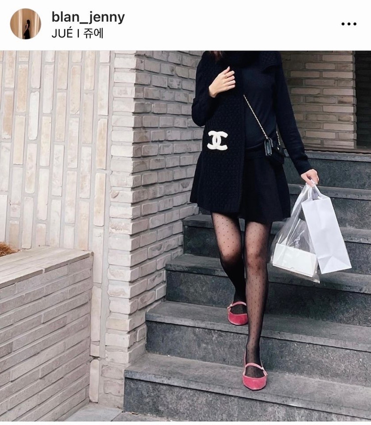 블랑쇼 데이지 벨벳 메리제인 핑크바이올렛 240 이미지