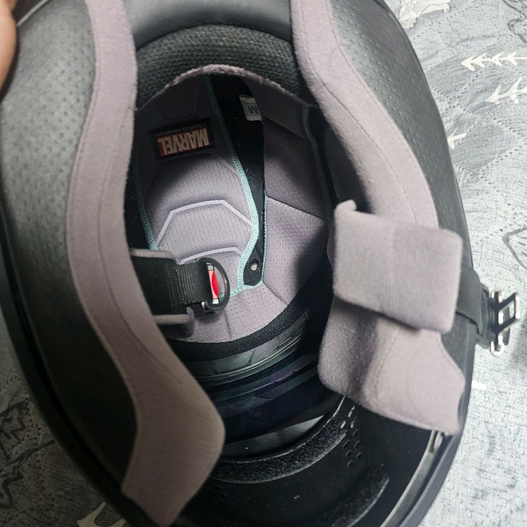 홍진 마블 해골 풀페이스 헬멧--3