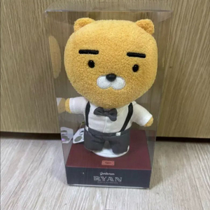 라이언 젠틀맨 인형 정장입은 카카오프렌즈 춘식이 한정판 이미지