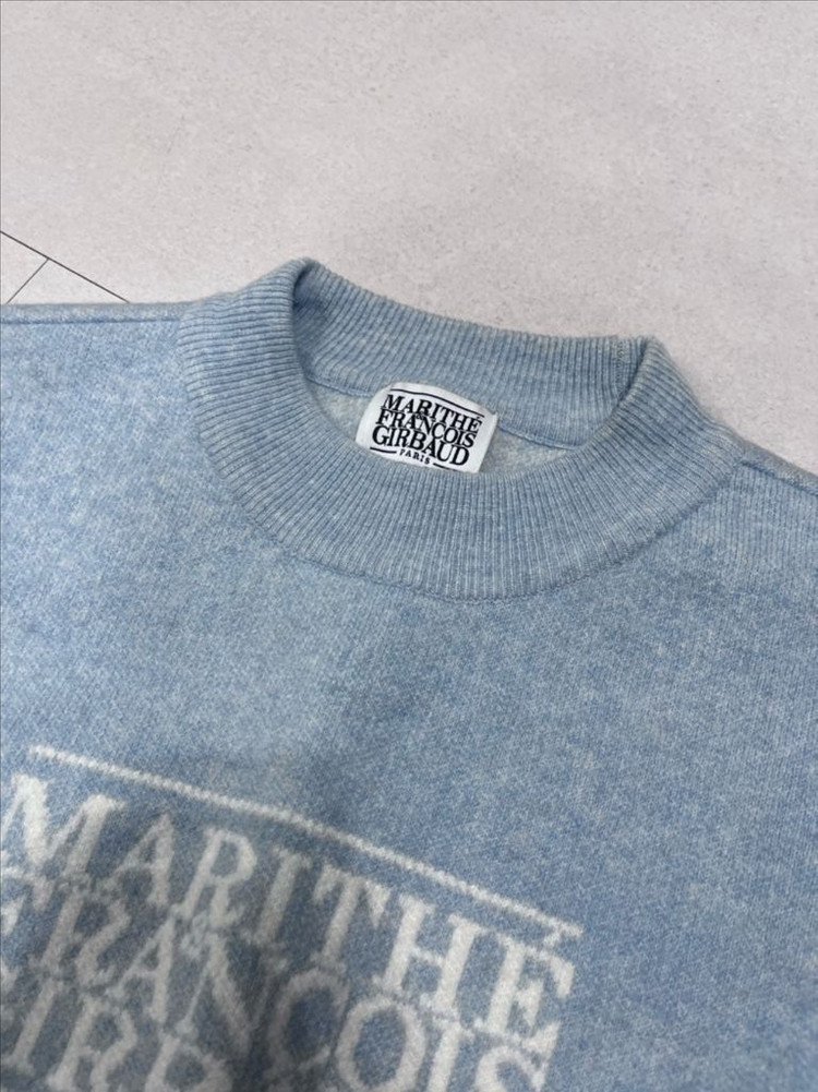 마리떼프랑소와저버 크롭 니트 팝니다--1