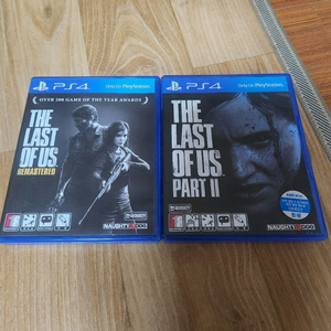 PS4 라스트오브어스 1,2 일괄팝니다. 이미지