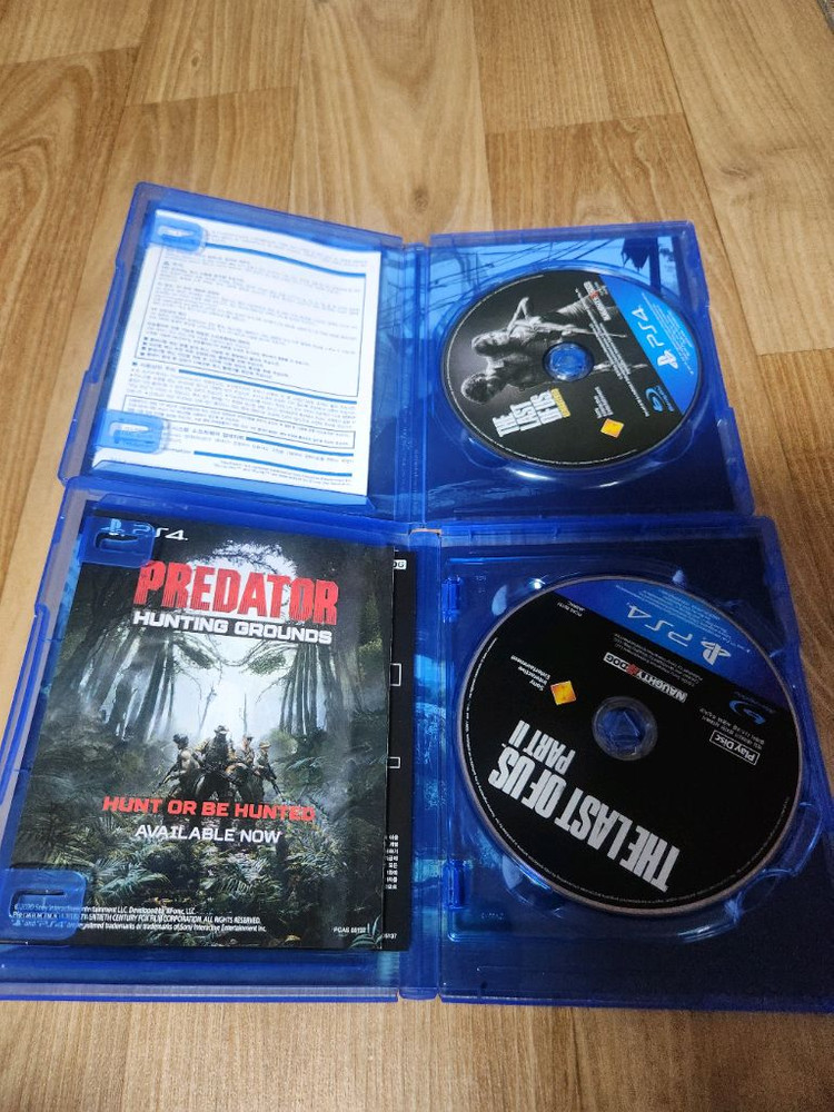 PS4 라스트오브어스 1,2 일괄팝니다. 이미지
