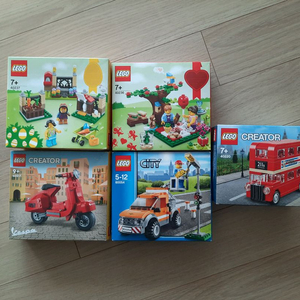 레고 소박스 여러가지