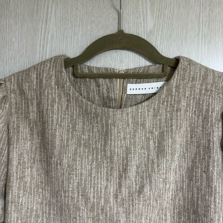 커먼유니크 기모원피스 하객룩원피스 이미지