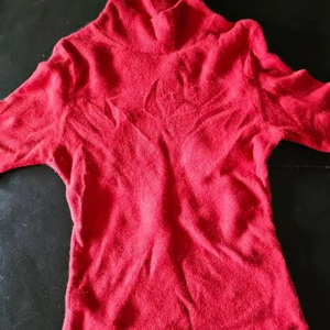 캐시미어 반팔 니트