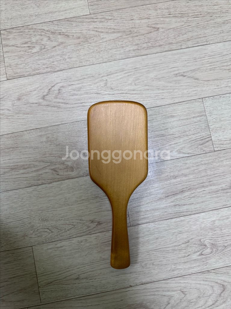 JMW 우든 패들 헤어브러쉬 머리빗--1