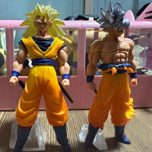 일괄) 정품 손오공 피규어 왼쪽 피규어 머리 링 없음